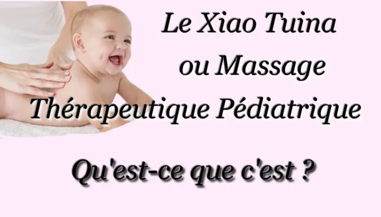 Massage thérapeutique pédiatrique Xiao Tuina
